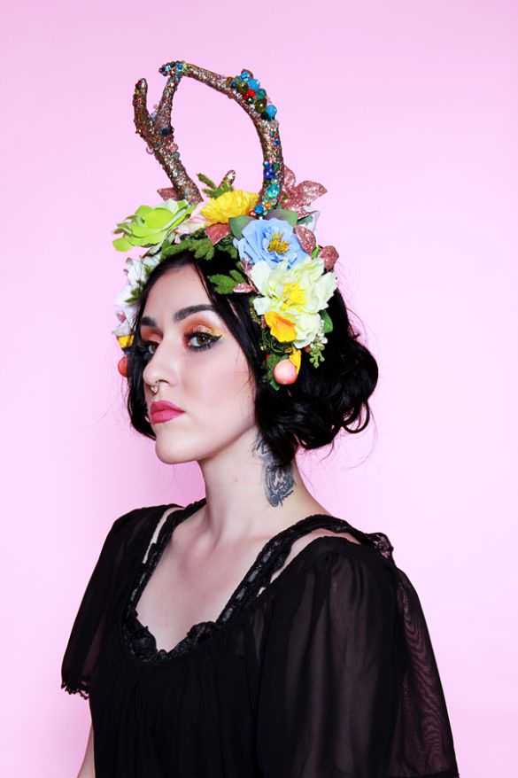 jessica louise antler headband