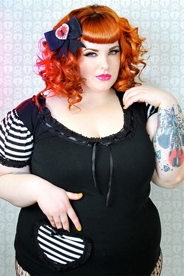 Tess Holliday wearing Jessica Louise